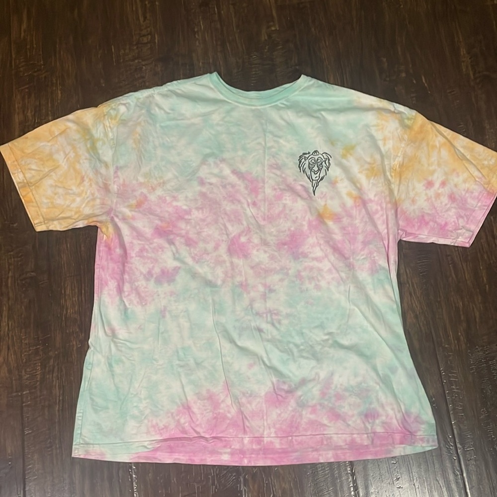 Disney chill vibes only lion king tee tie dye sz XL